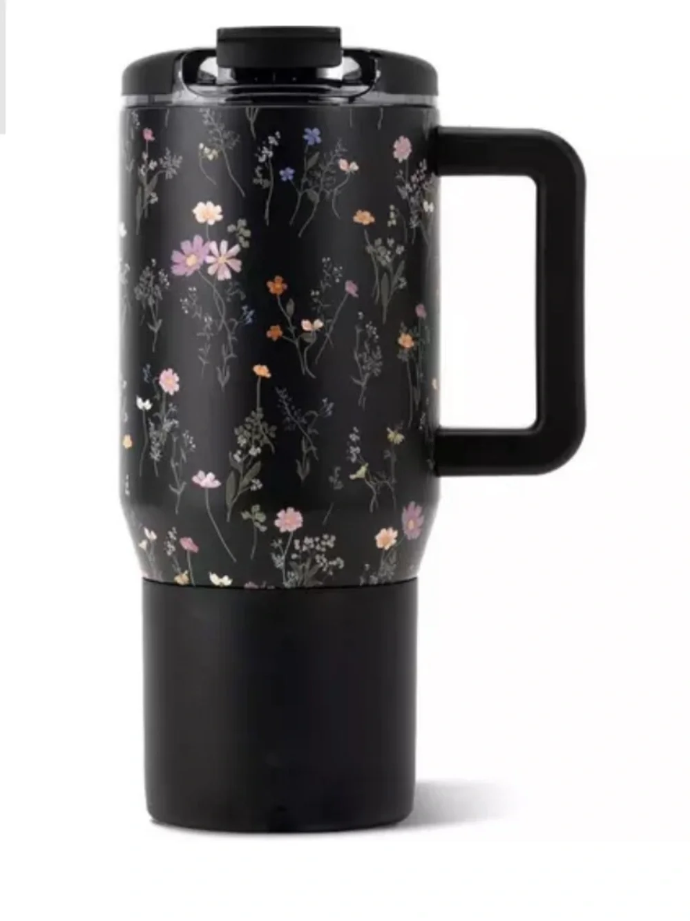 HydroJug Midnight Floral 20oz Coffee Traveler! New!